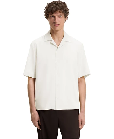 Boss By Hugo Beckham x Men's Relaxed-Fit Short-Sleeve Shirt