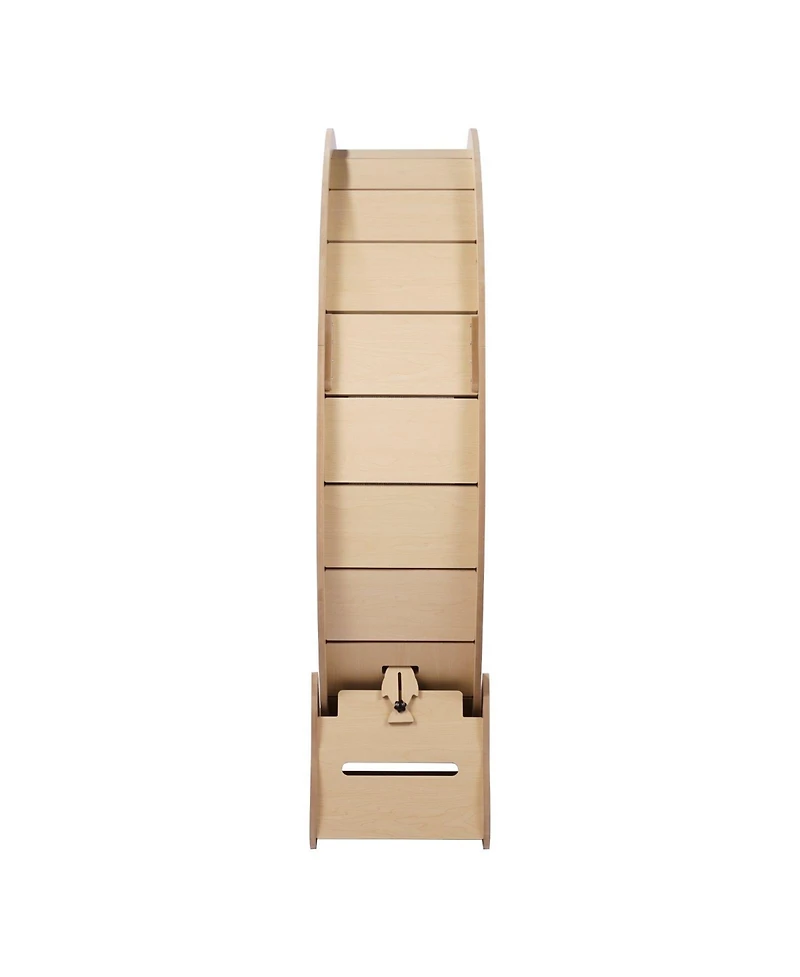 Cozito 52" Wooden Cat Exercise Wheel with Detachable Carpet