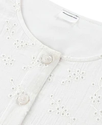 abercrombie kids Toddler Girls' Button Peplum Tank Top