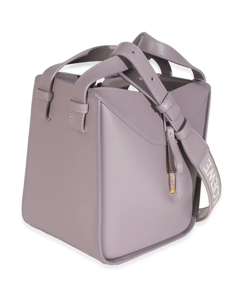 Pre-Owned Loewe Purple Fog Calfskin Small Hammock Compact Shoulder Bag