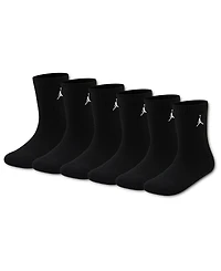 Jordan Boys' 7-11 Ankle Socks, 6-Pack