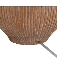 360 Lighting Corfu 24 1/2" High Almond Table Lamp Set of 2