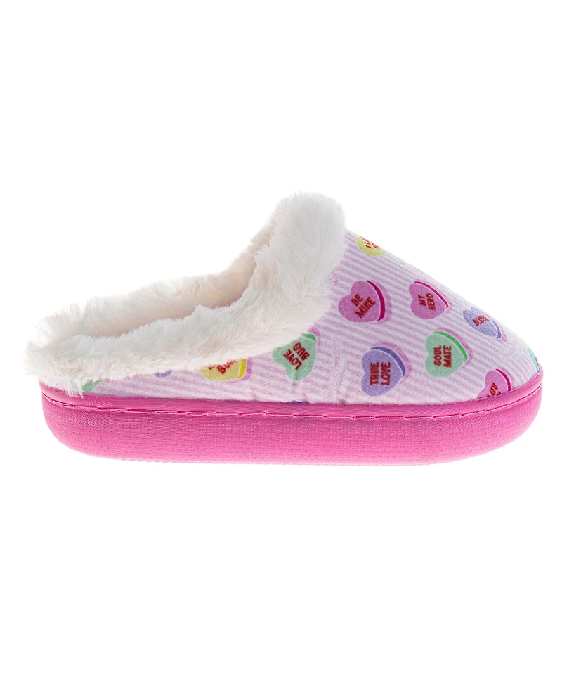SweetHearts Big Girls' Hearts Slippers (Little/Big)