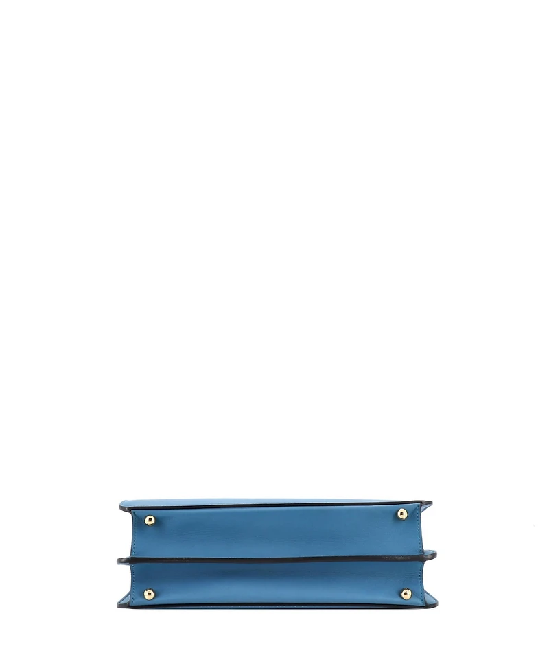 Pre-Owned Fendi Medium Peekaboo ISeeU Bag Leather