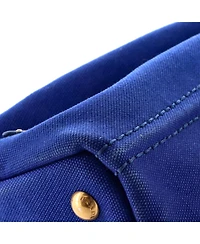 Pre-Owned Prada Mini Canapa Tote Denim