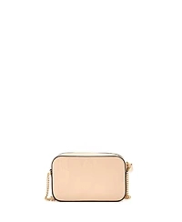 Pre-Owned Gucci Super Mini Front Pocket Chain Shoulder Bag Jumbo Gg Embossed Leather
