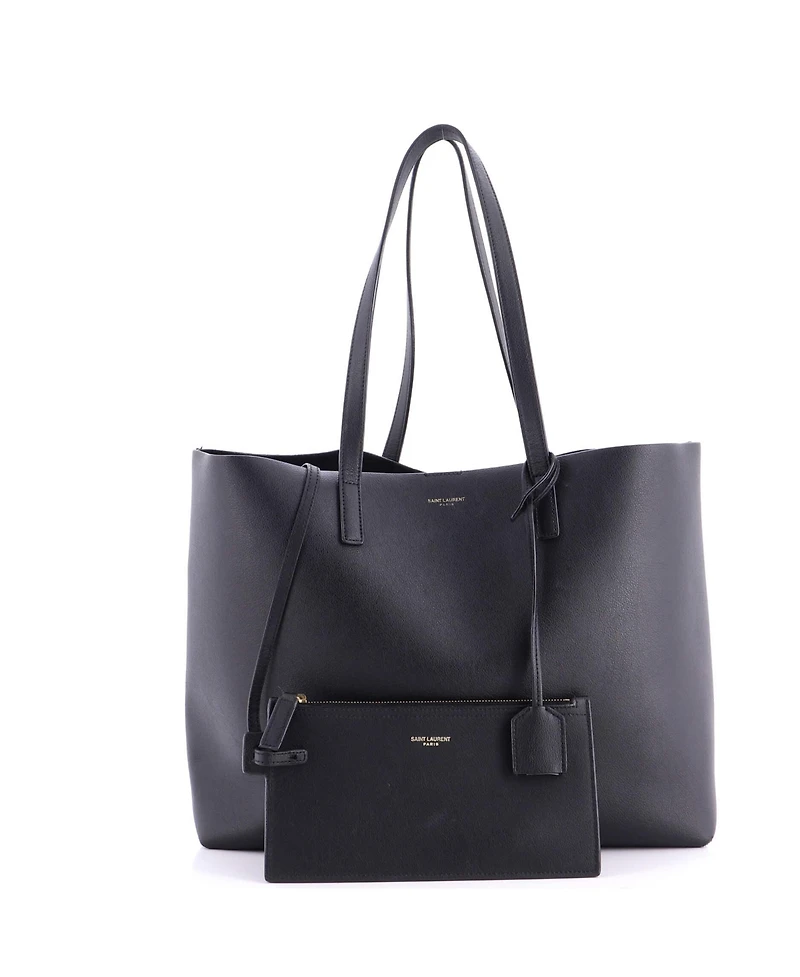 Pre-Owned Saint Laurent Large Shopper Tote Leather