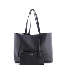 Pre-Owned Saint Laurent Large Shopper Tote Leather