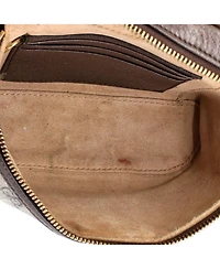 Pre-Owned Gucci Small Ophidia Chain Belt Bag Gg Coated Canvas