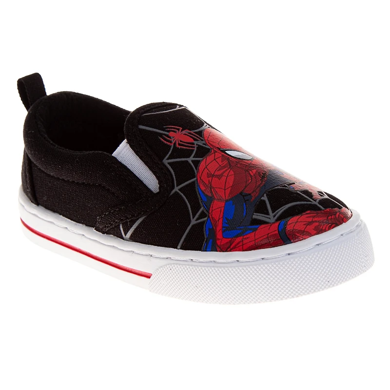 Spider-Man Big Boys Slip-On Canvas Shoes