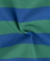 Leveret Toddler Matching Family Footed Cotton Striped Pajamas 2T-5T