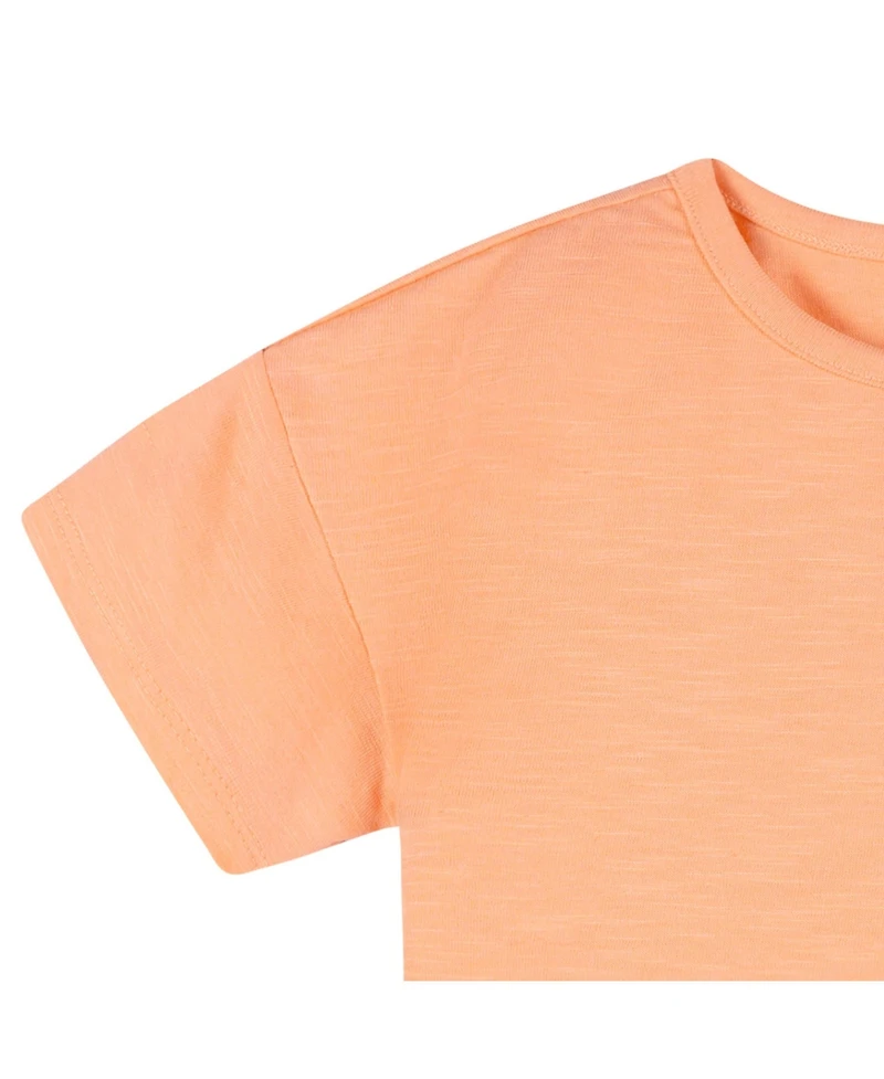 Gerber Toddler Girls 2-Piece Pocket Tee and Shorts Set