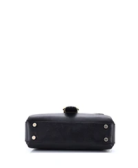 Pre-Owned Gucci Small Interlocking Top Handle Bag Leather