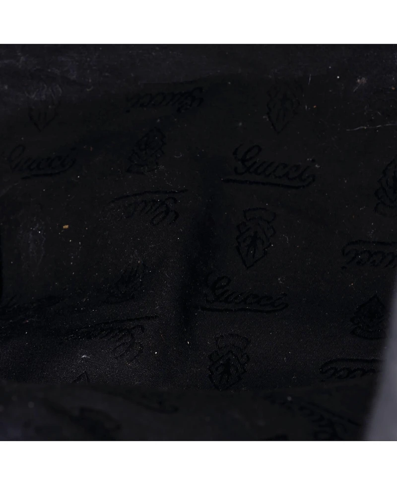 Pre-Owned Gucci Large Buckle Backpack Gg Imprime