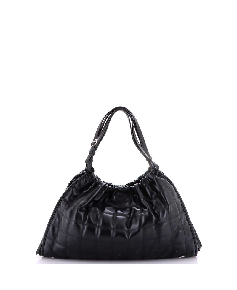 Pre-Owned Gucci Medium Deco Tote Matelasse Leather