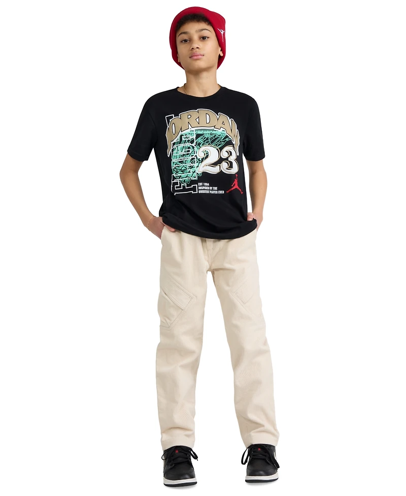 Jordan Boys' 8-20 Arched Swish 23 Short-Sleeve T-Shirt