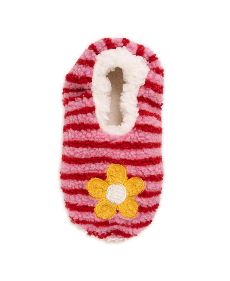 Muk Luks Women's Shearling Ballerina Slipper with Applique