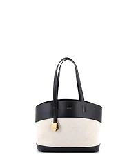Pre-Owned Salvatore Ferragamo Small Charming Tote Canvas with Leather