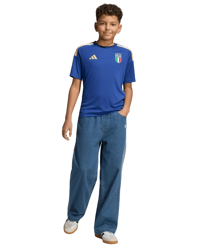 adidas Big Boys' and Girls' Italy 26 Home Fan Jersey