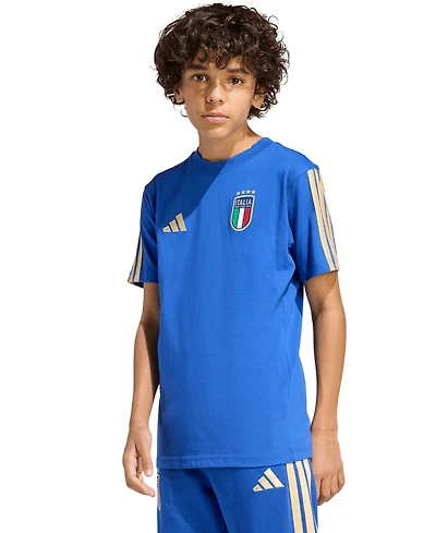 adidas Big Boys' Italy Dna Short-Sleeve T-Shirt