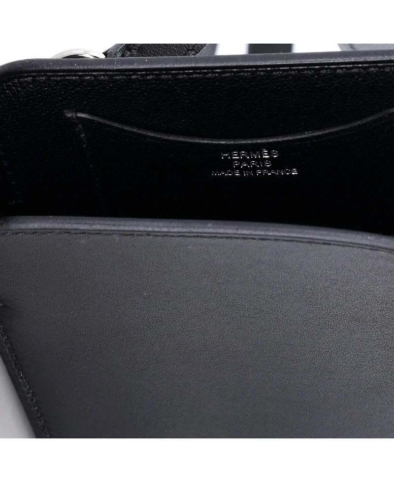 Pre-Owned HERMES Hac a Box Phone Case Tadelakt