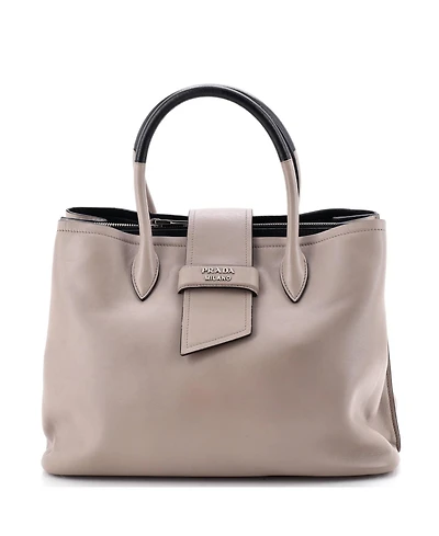 Pre-Owned Prada Medium Ribbon Tote City Calfskin