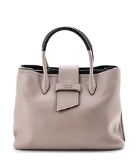 Pre-Owned Prada Medium Ribbon Tote City Calfskin
