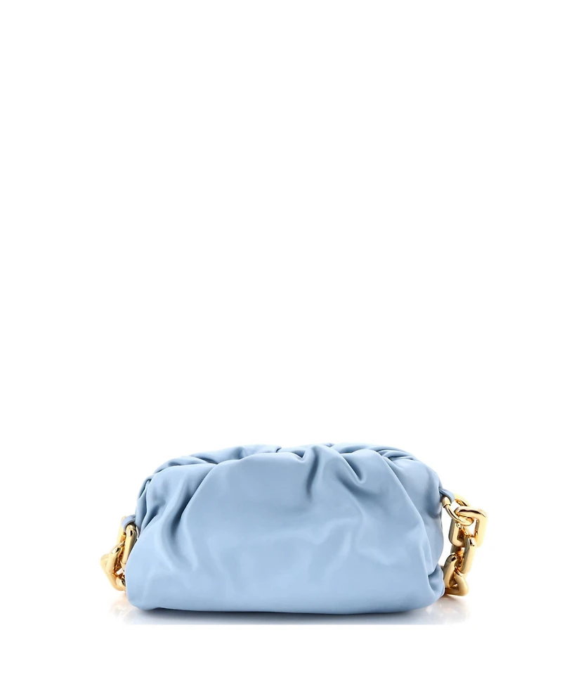 Pre-Owned Bottega Veneta Teen The Chain Pouch Leather