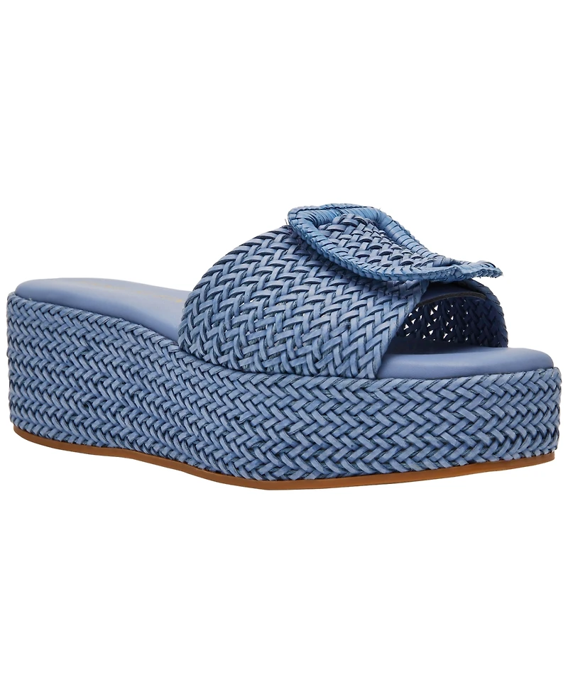 Anne Klein Women's Lanai Slip-On Wedge Sandals