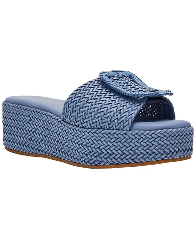 Anne Klein Women's Lanai Slip-On Wedge Sandals