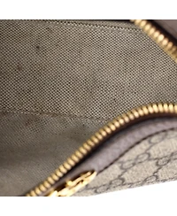 Pre-Owned Gucci Small Ophidia Charm Shoulder Bag Gg Coated Canvas