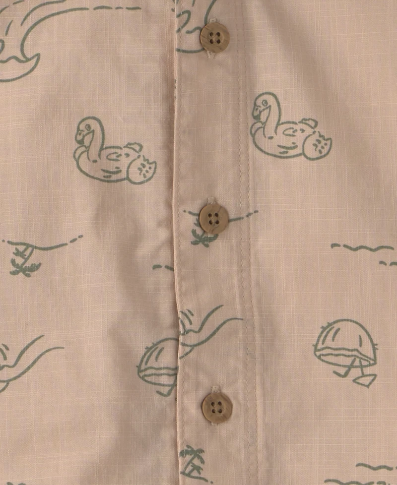 Carter's Boys' 2T-5T Island Top and Shorts, 2-Piece Set