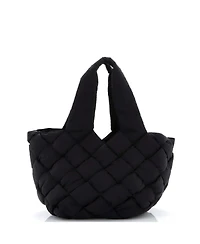 Pre-Owned Bottega Veneta Cassette Paper Tote Intrecciato Nylon