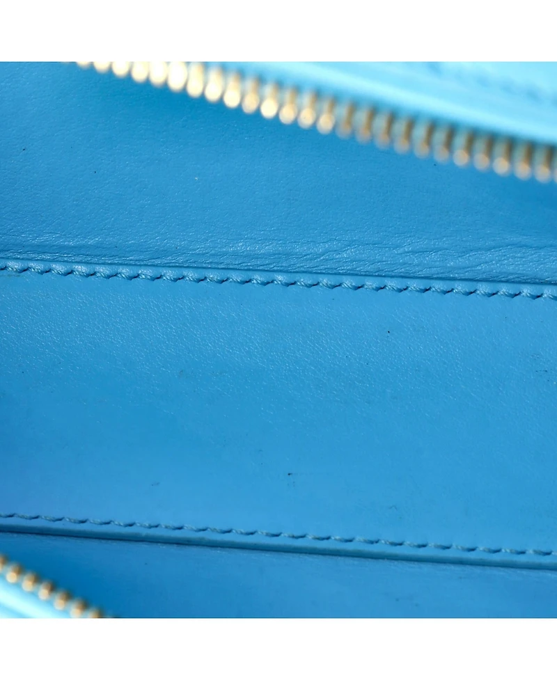 Pre-Owned Bottega Veneta Bang Bang Vanity Case Intrecciato Leather