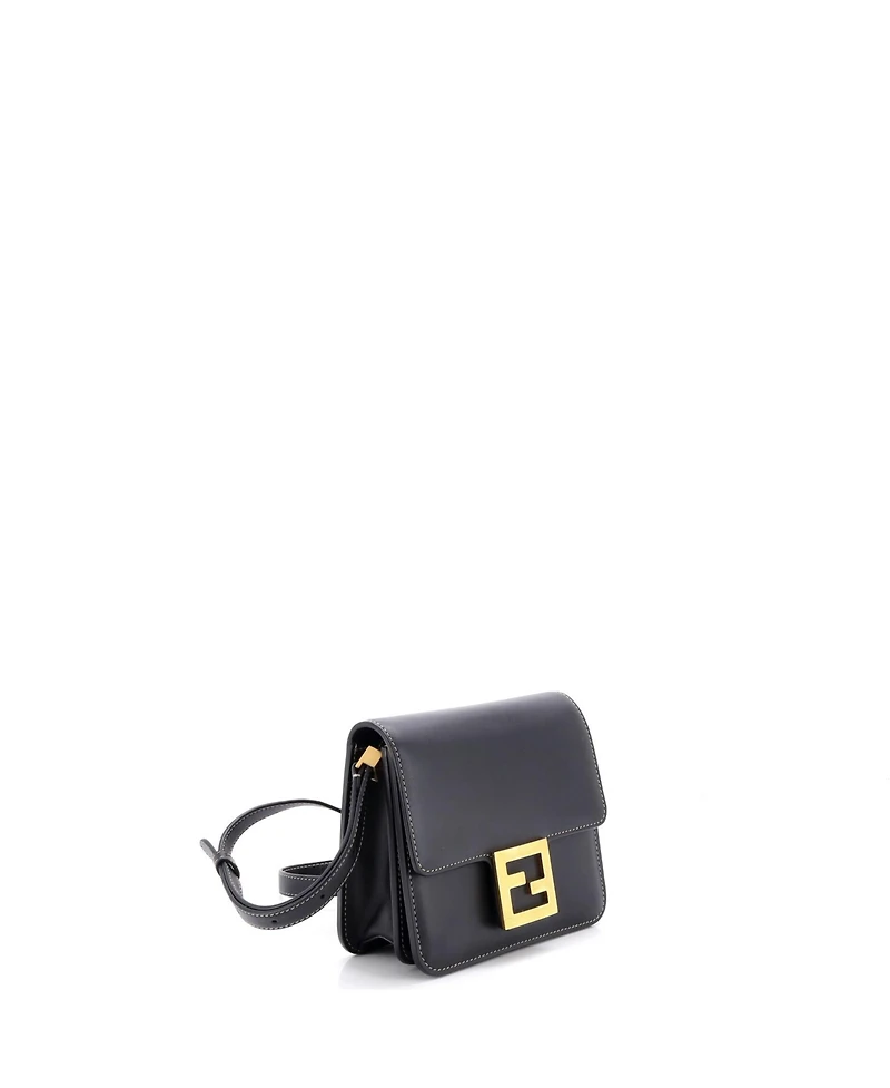 Pre-Owned Fendi Fab Shoulder Bag Leather