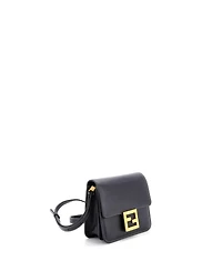 Pre-Owned Fendi Fab Shoulder Bag Leather