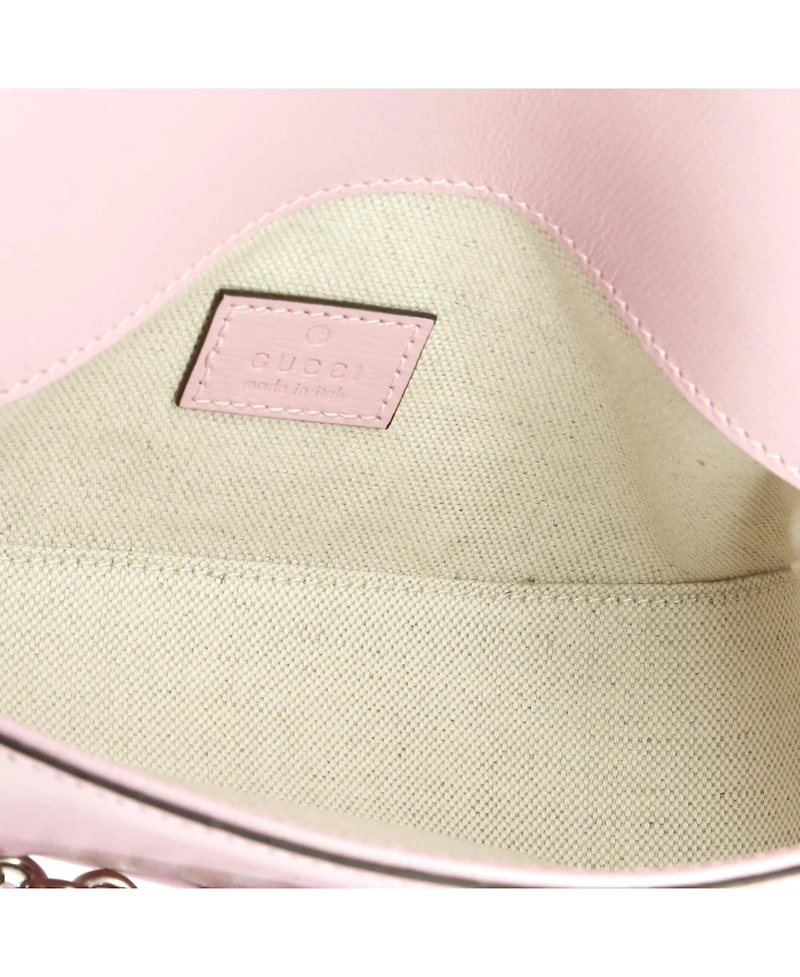 Pre-Owned Gucci Mini Horsebit 1955 Asymmetric Shoulder Bag Leather