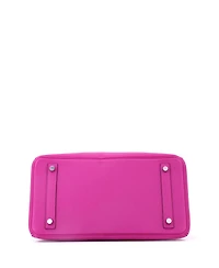 Pre-Owned HERMES Birkin 30 Handbag Pink Epsom with Palladium Hardware