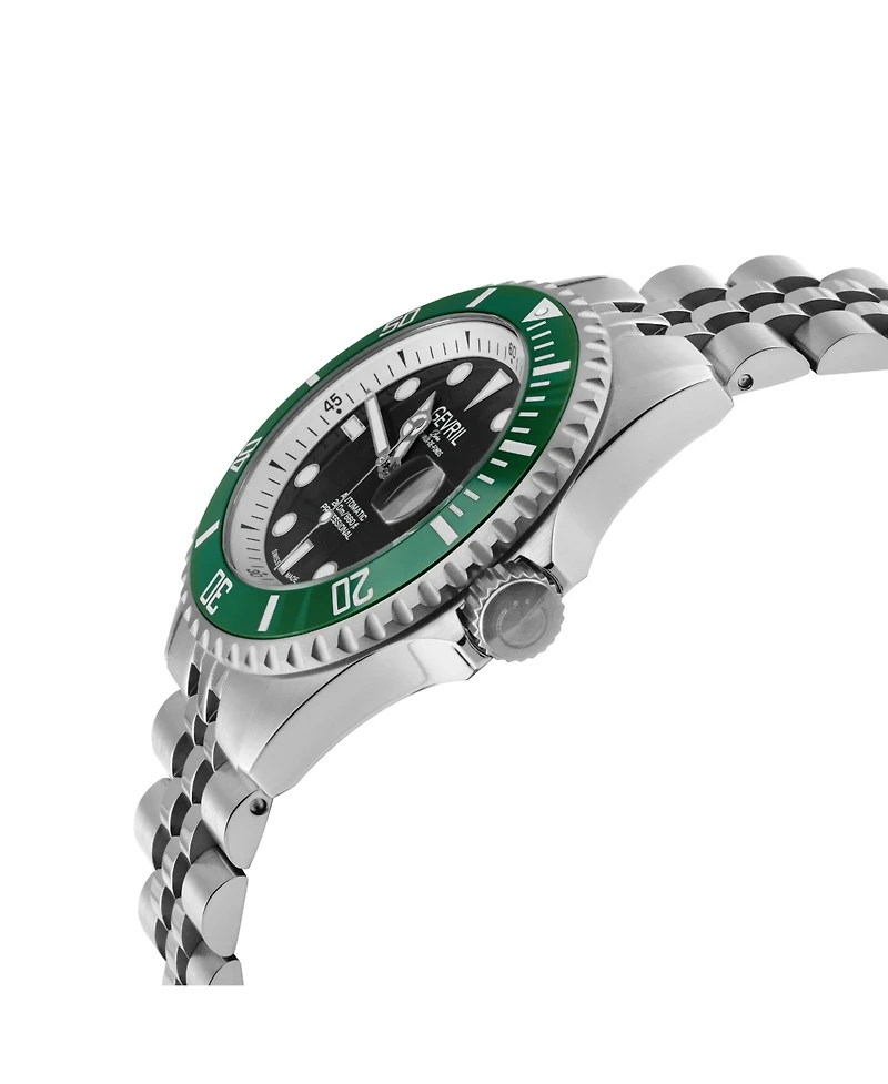 Gevril Men's Wall Street Swiss Automatic Bracelet Watch