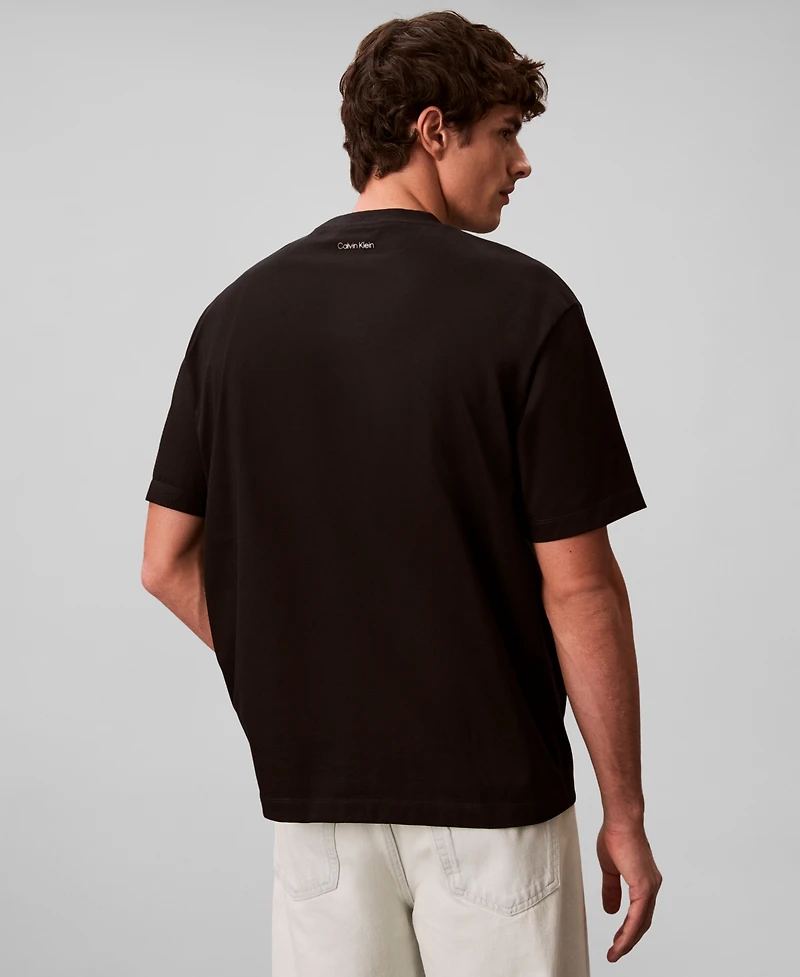 Calvin Klein Men's Invitation Logo Crewneck T-Shirt
