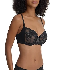 Skarlett Blue Women's Captivate Full Coverage Unlined Lace Bra