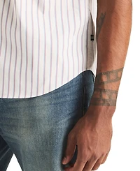 Nautica Men's Short-Sleeve Stripe Shirt