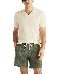 Nautica Men's Full Elastic Boxer Liner Swimsuit