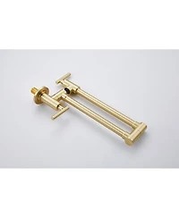 Busdays Wall Mount Folding Kitchen Pot Filler Faucet