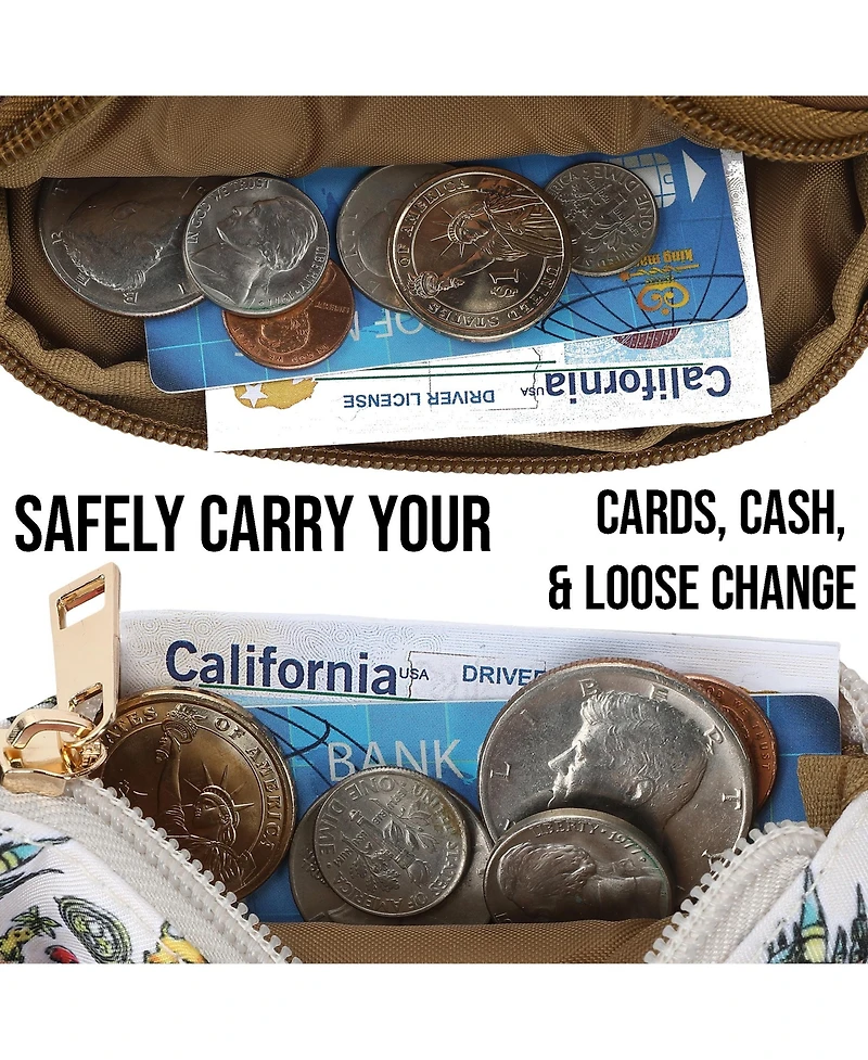 Harry Potter Magical Icons 2-Piece Adult Coin Purse and Wristlet