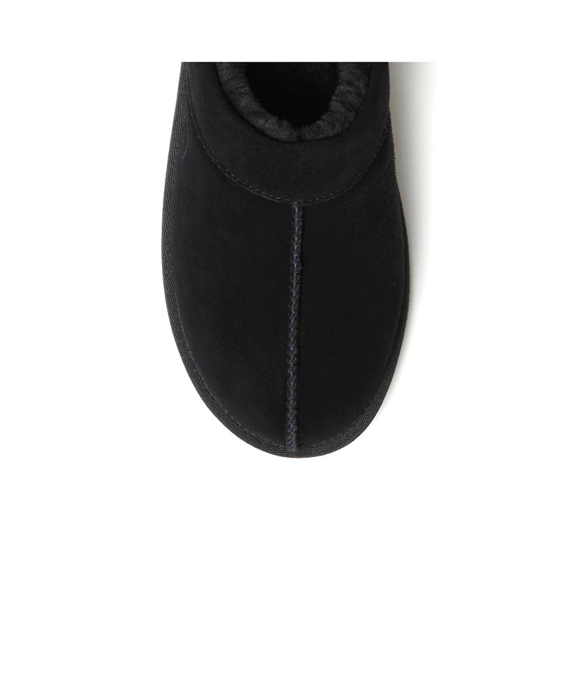 Dearfoams Men's Kirk Genuine Suede Scuff House Slipper