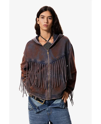 Desigual Women's Oversized Sweatshirt Masha Popova