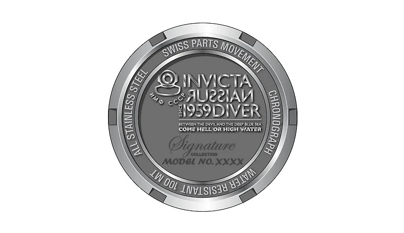 Invicta Men's 7182 Diver Quartz Chronograph Dial Watch