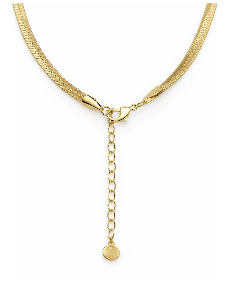 And Now This Clear Cubic Zirconia Chain Necklace