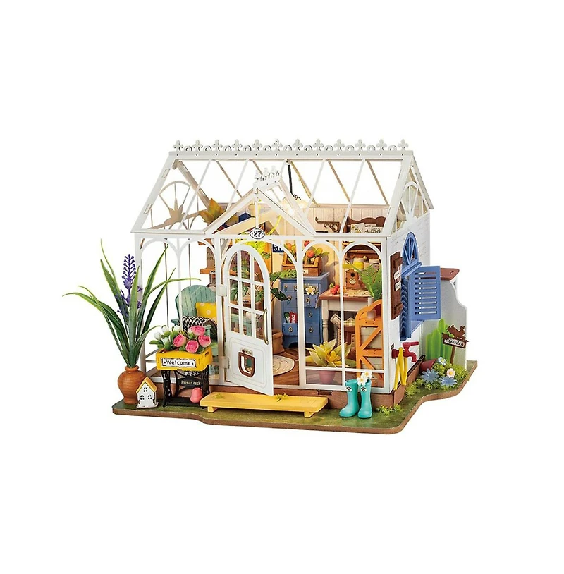 Flash Popup Diy 3D Wood Puzzle: Dreamy Garden House 296 pieces